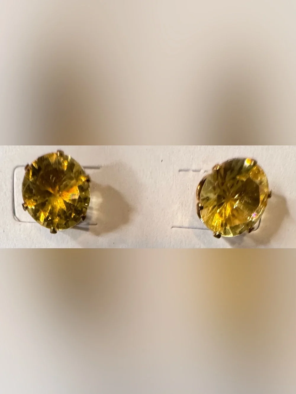 Mint Green Star Confetti glass Dome Stud Earrings classy chic Crystal